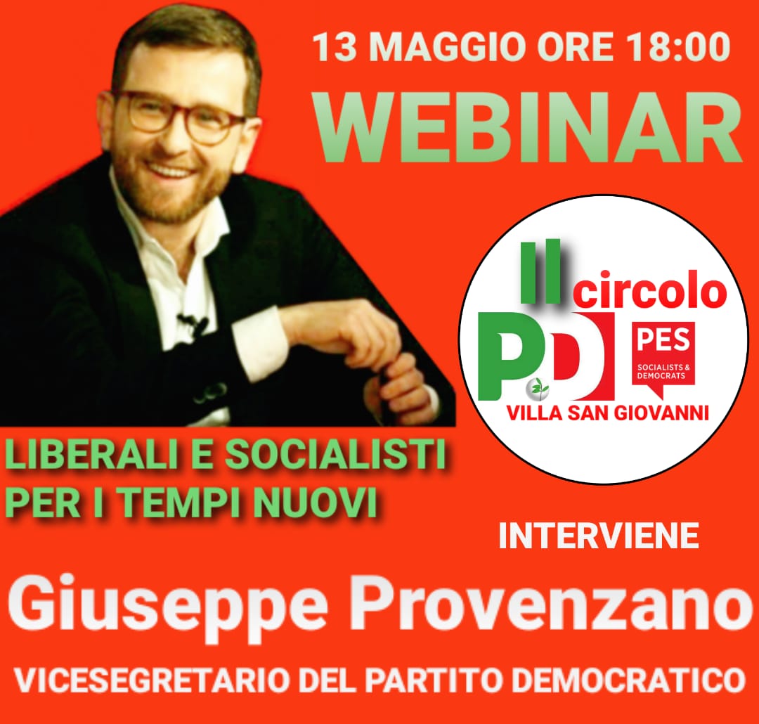 Giuseppe Provenzano sarà ospite del circolo Pd di Villa San Giovanni