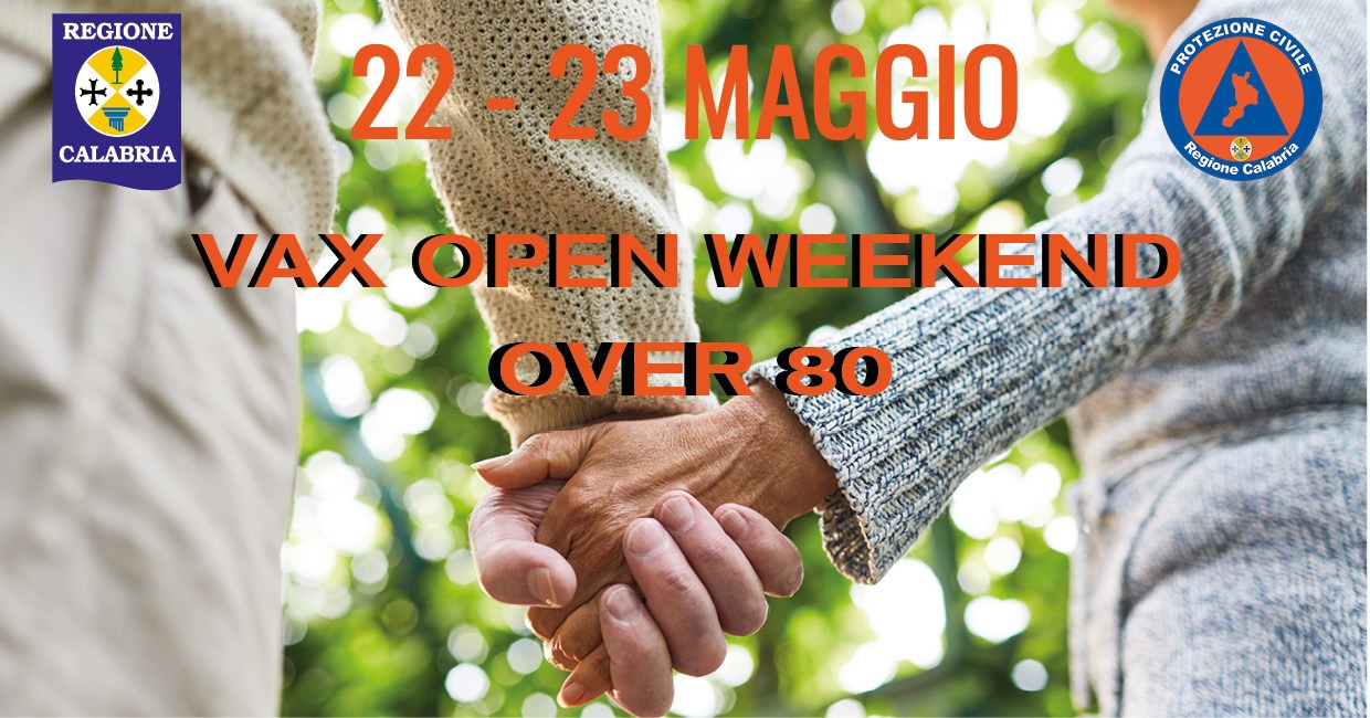 Open Vax weekend over 80 il 22 e 23 maggio