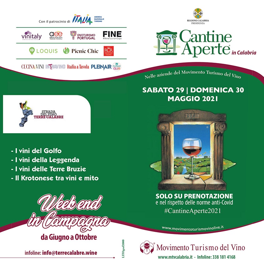 Torna Cantine aperte in Calabria