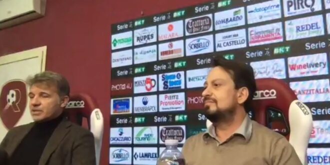 Reggina, Gallo :”Il mio chiodo fisso è sempre quello, ma non posso dirlo. Ci sono le basi della squadra”.