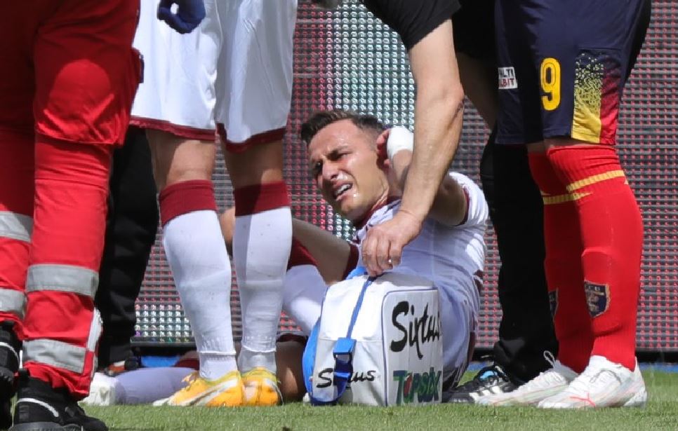 Reggina, preoccupa la situazione infortuni