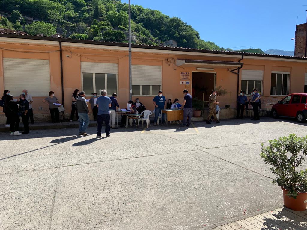 Il sindaco Micari: “la campagna vaccinale a San Roberto è un successo”