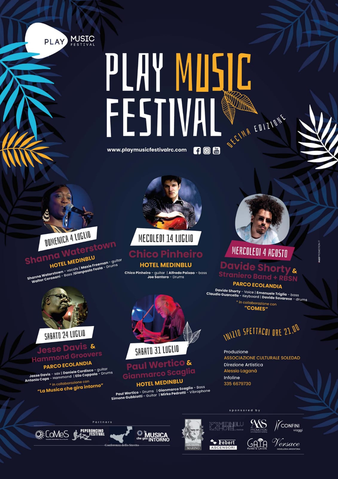 Reggio Calabria – Al via la X edizione del “Play Music festival”