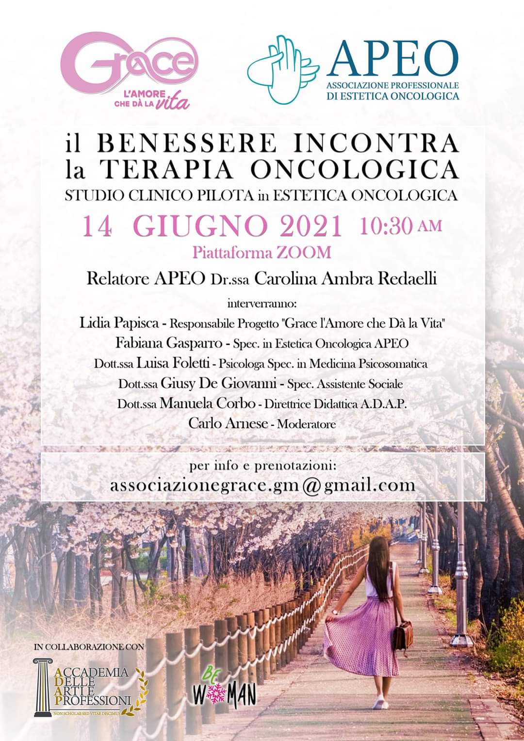 Reggio Calabria – “Il benessere incontra la terapia oncologica: studio clinico pilota in estetica oncologica”. Il 14 giugno l’evento online