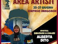 Reggio Calabria – Alberta Dito in mostra al Rhegium/Comics con “Emozioni a colori”