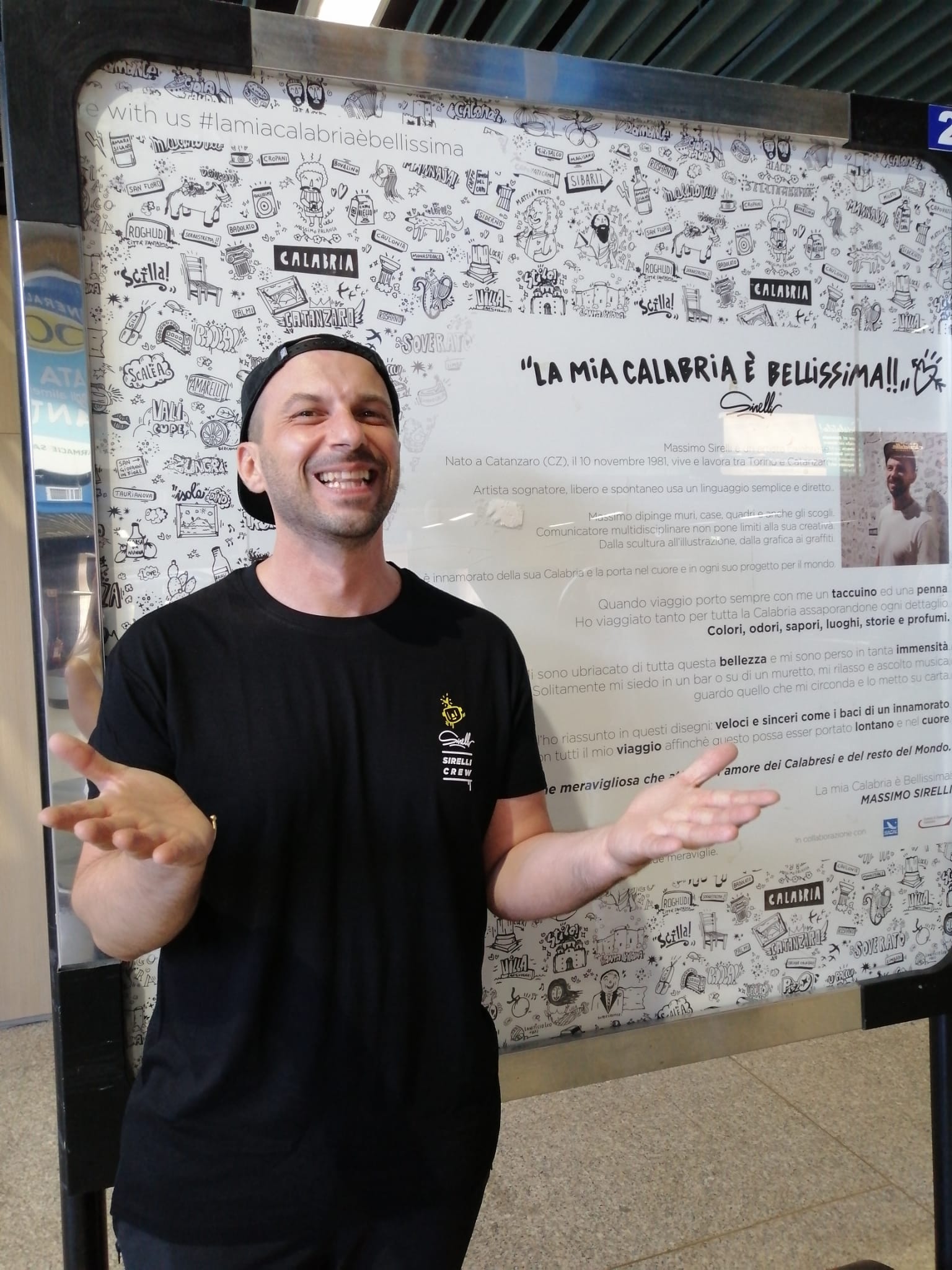L’aeroporto di Lamezia Terme fa volare la creatività