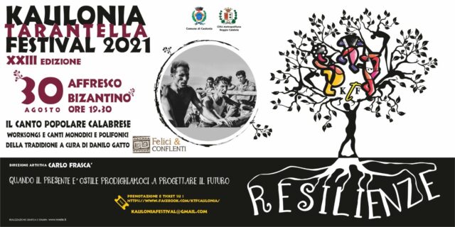Al via stasera il Kaulonia Tarantella Festival 2021. Appuntamento all’affresco bizantino