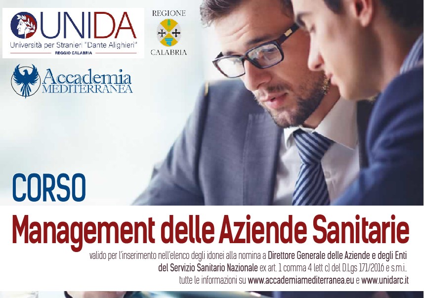 Reggio Calabria – Corso per abilitazione a direttore generale sanità
