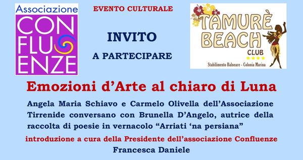 Cosenza – A Paola una notte di Confluenze con le Emozioni d’Arte al chiaro di Luna