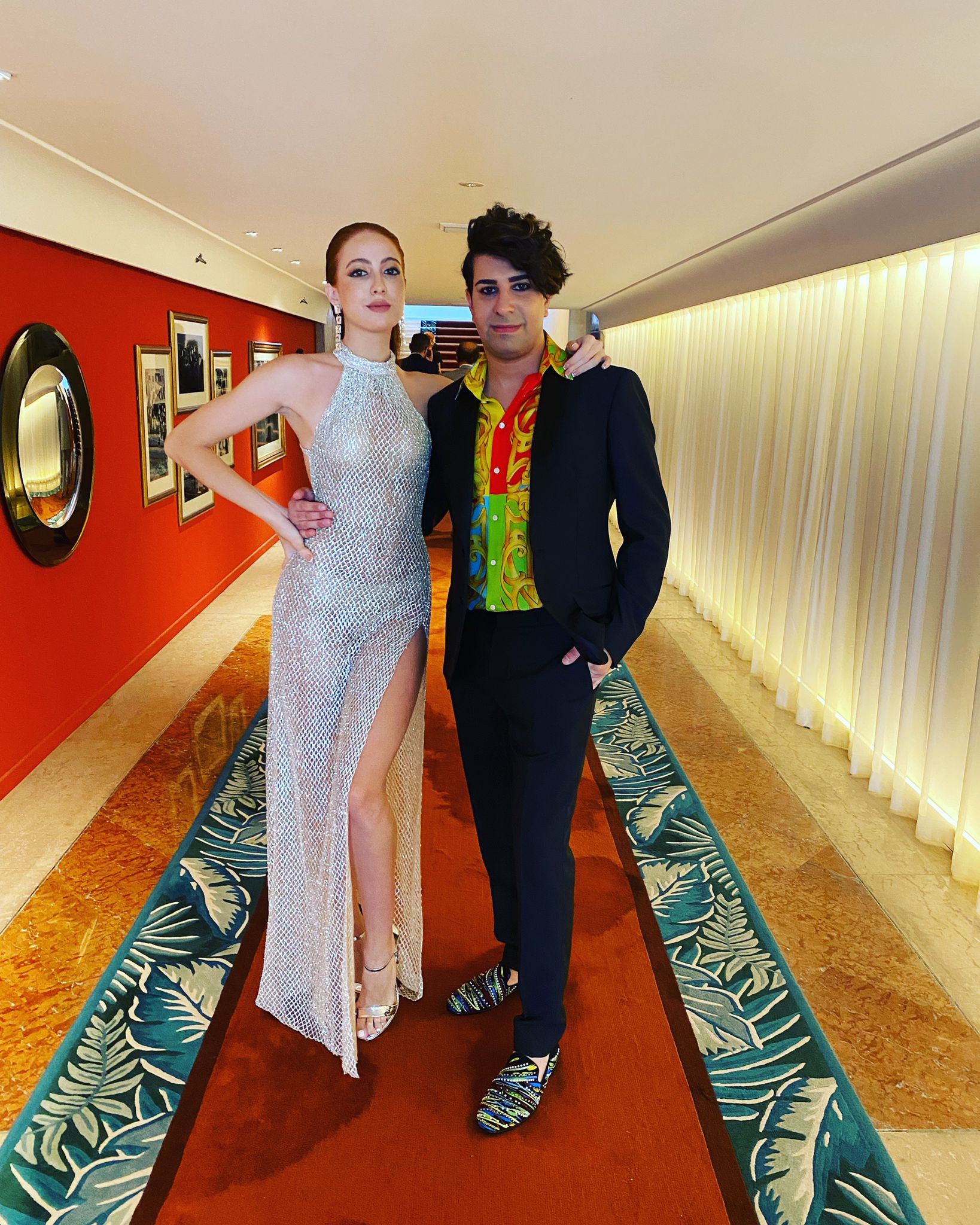 Lo stilista calabrese Antonino Cedro al Festival del Cinema di Venezia