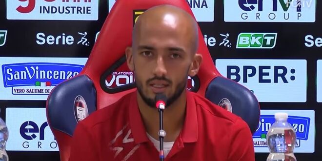 Crotone-Reggina, Benali: “Si sono messi dietro e puntavano a fare gol su calcio piazzato”