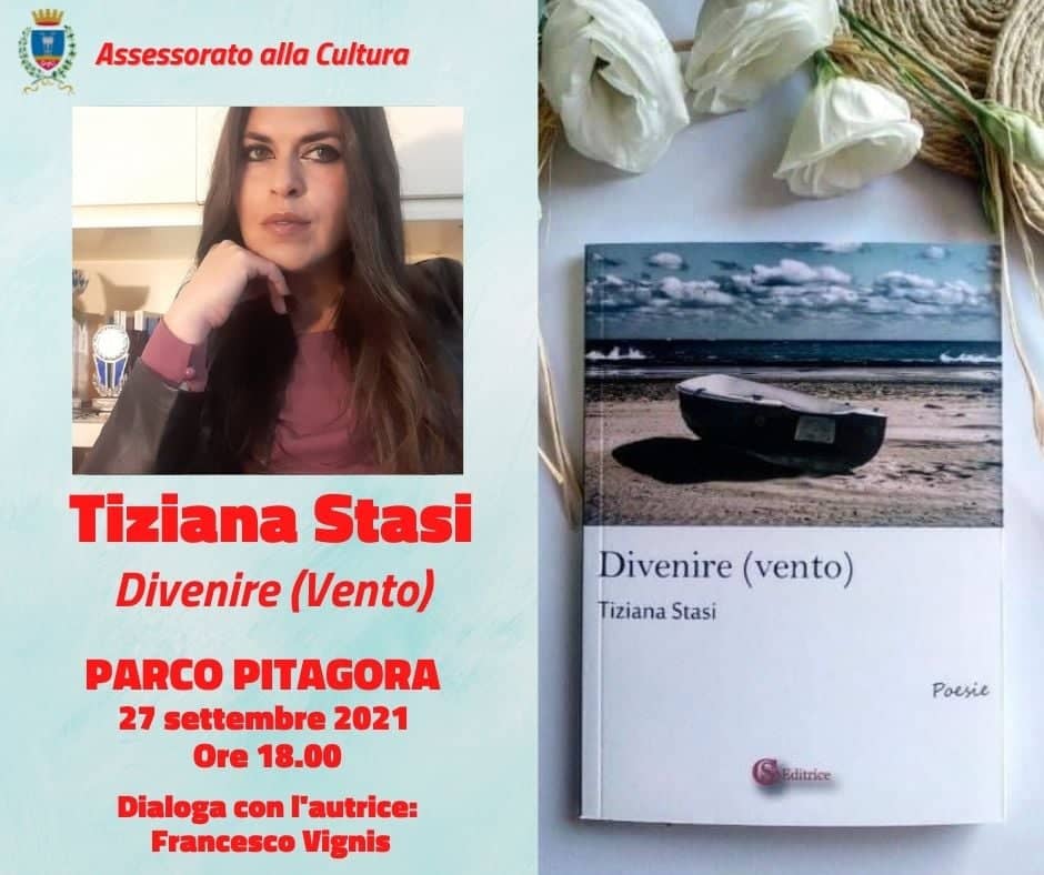 La poetessa Tiziana Stasi presenta il suo nuovo libro a Crotone