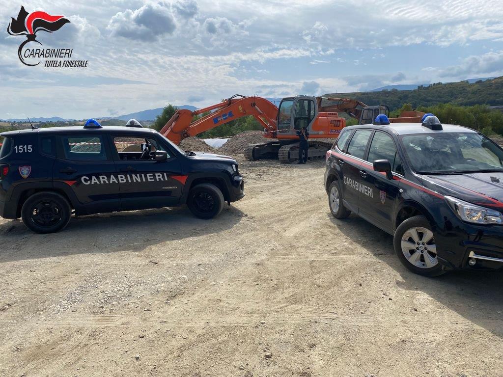 Bisignano: furto di materiale nel fiume Crati. Due arresti
