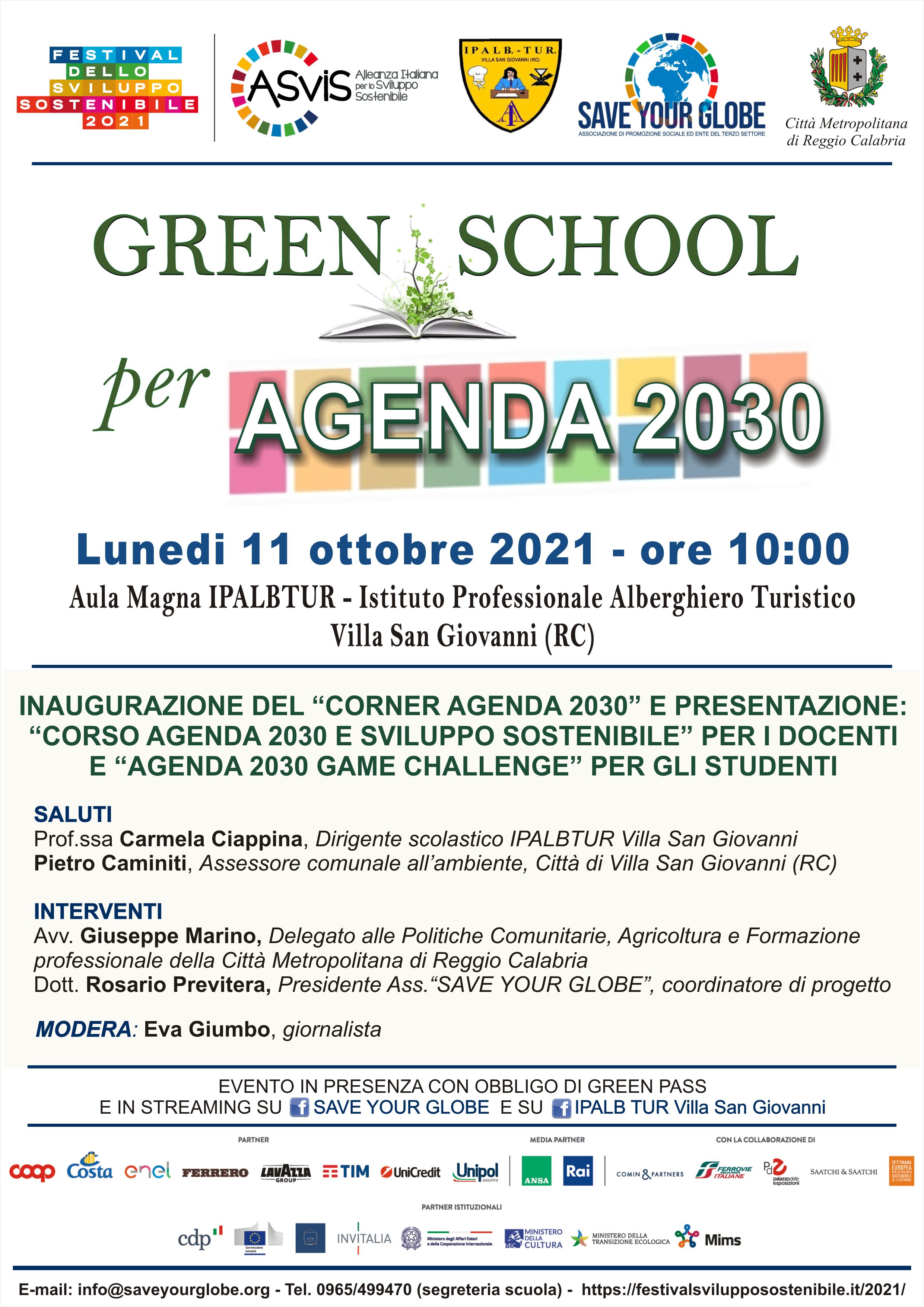 Agenda 2030 arriva a Reggio Calabria con il Festival dello sviluppo sostenibile