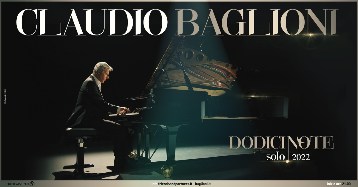 Claudio Baglioni in concerto a Reggio Calabria, Catanzaro e Cosenza