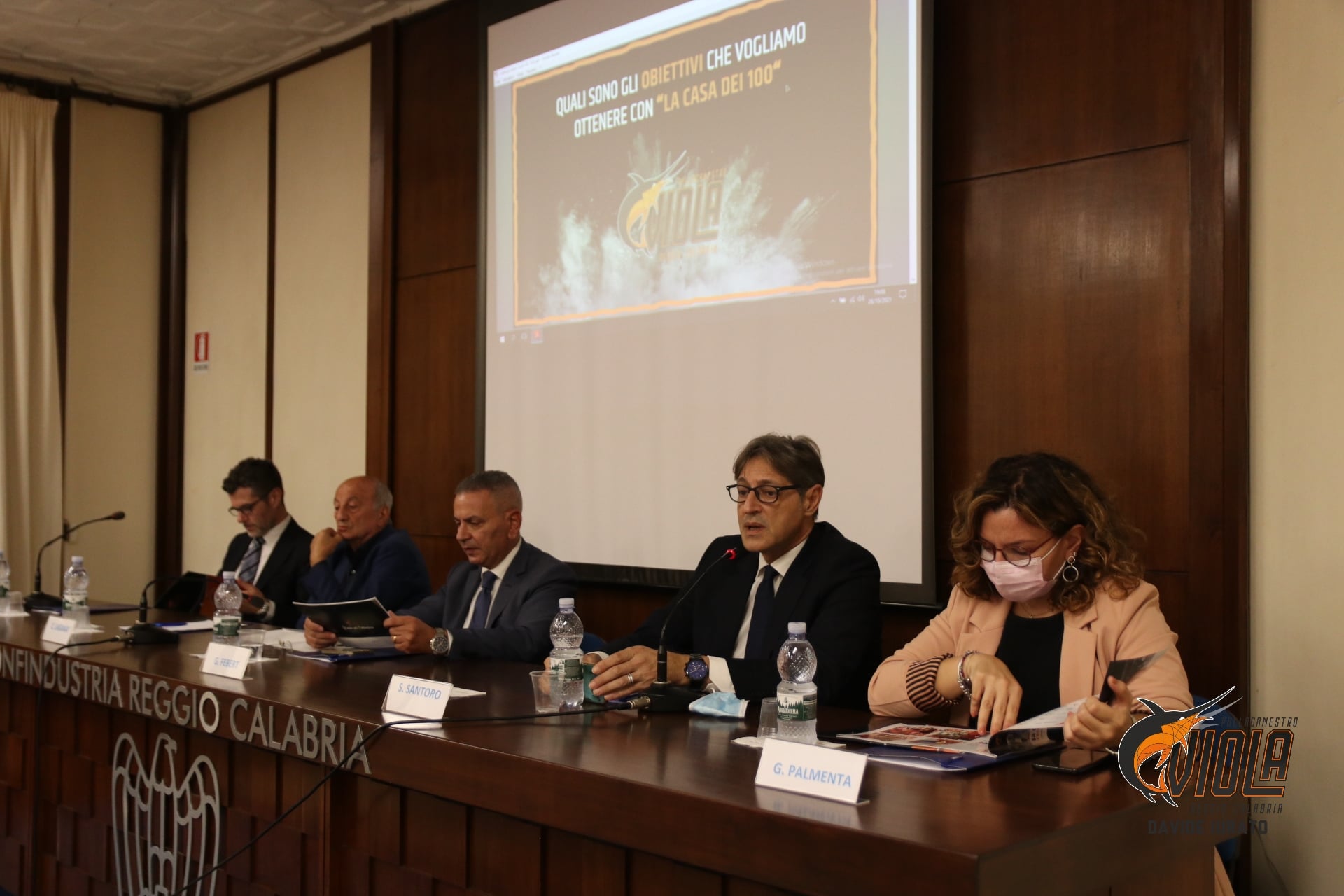 Viola Reggio Calabria, presentata “La Casa dei 100”: Basket e Impresa insieme per crescere