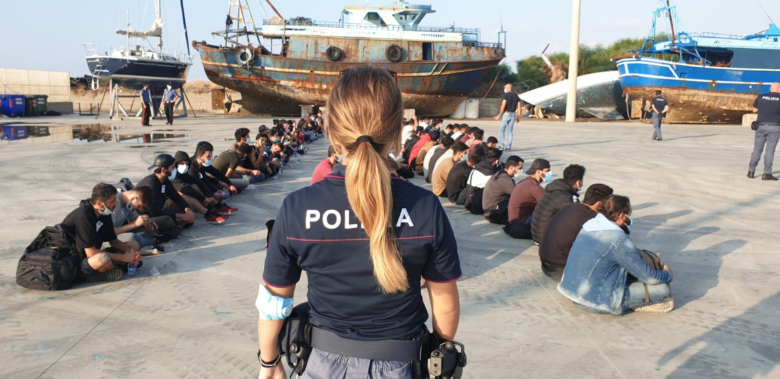 Polizia di Stato: Resoconto delle attività inerenti gli sbarchi avvenuti nel mese di settembre nella provincia reggina