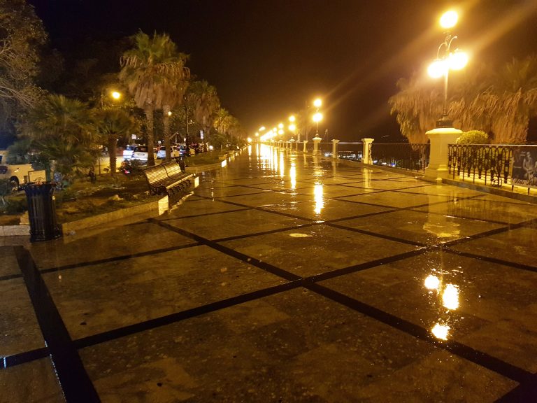 Maltempo Reggio Calabria – Chiuso il Lungomare Falcomatà anche domani 26 ottobre