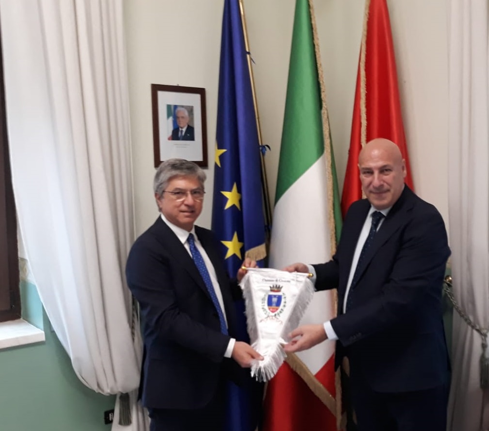 Crotone – Il sindaco Vincenzo Voce ha incontrato il nuovo questore