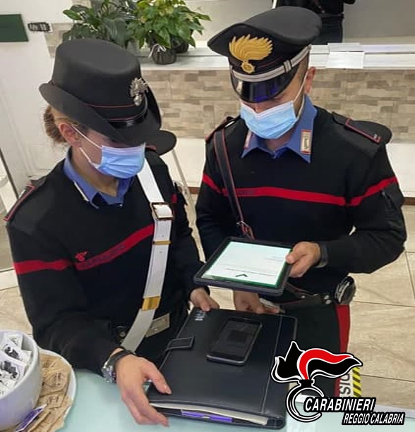 Controlli nei locali: sanzioni per mancanza di Green-pass e lavoro in nero nel Reggino