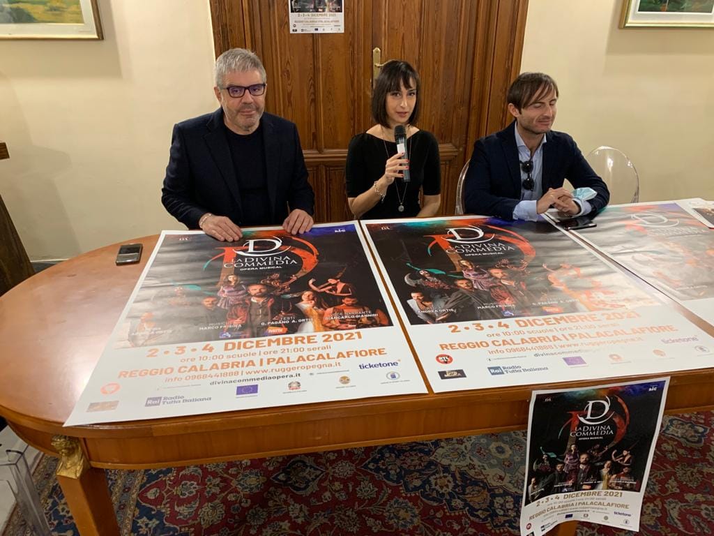 Reggio Calabria – “La Divina Commedia Opera Musical” al Palacalafiore