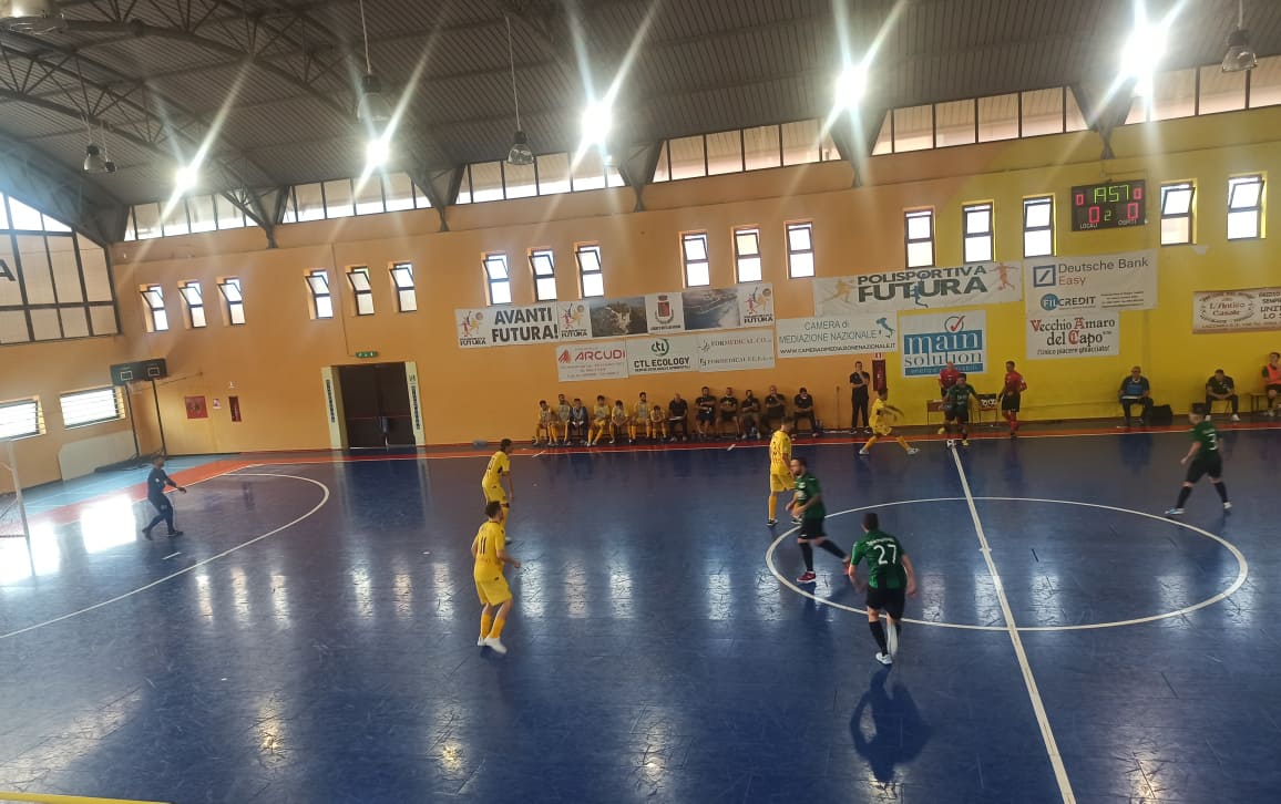 Calcio a 5  – Pari tra Polisportiva Futura e Città di Melilli