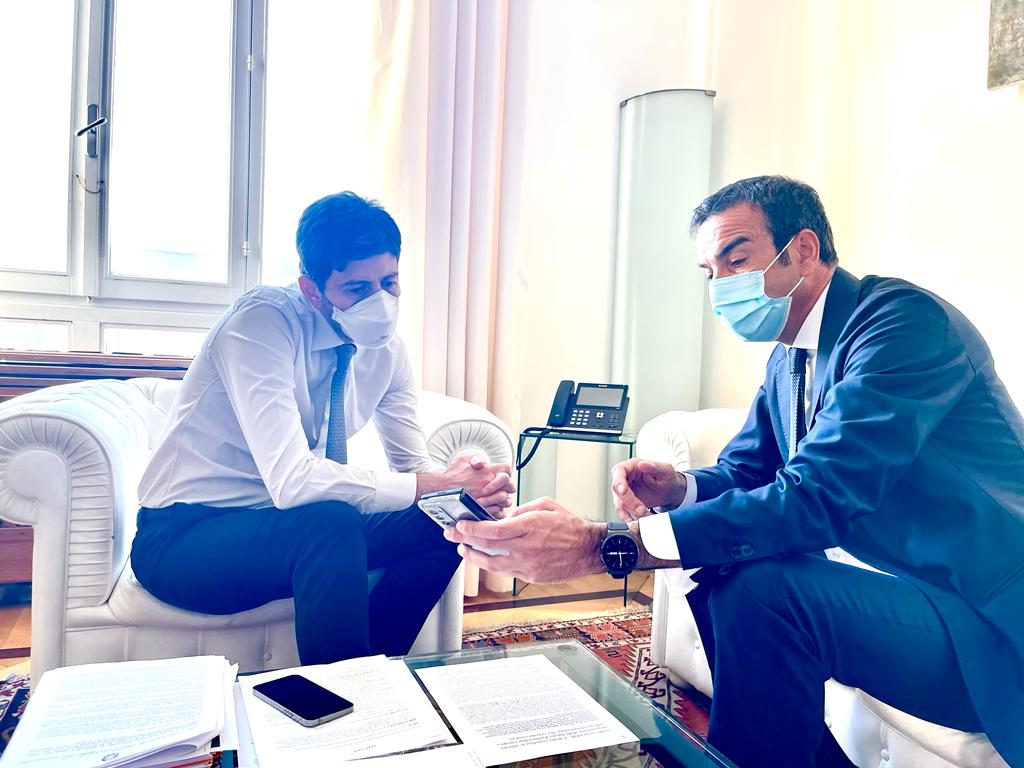 Occhiuto incontra Speranza. Confronto positivo su sanità