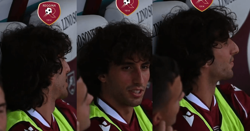 Reggina-Parma, Cortinovis canta in panchina con la curva (VIDEO)