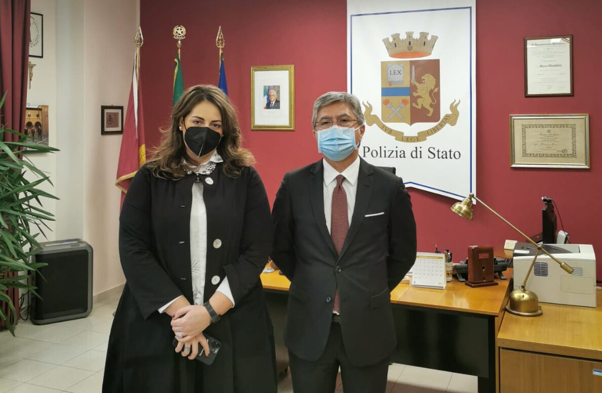 Nesci a Crotone vede Questore, “Al lavoro su commissariato Cirò Marina”