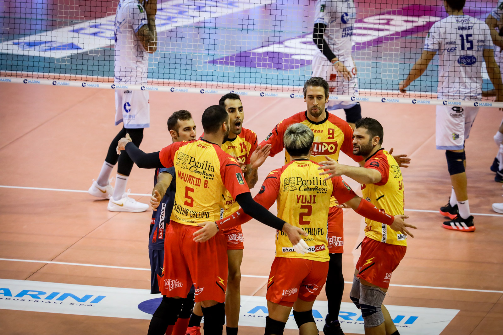 Volley: a Cisterna la Tonno Callipo vince solo un set e ad imporsi sono i laziali per 3-1