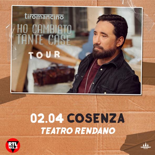 I Tiromancino al Rendano di Cosenza