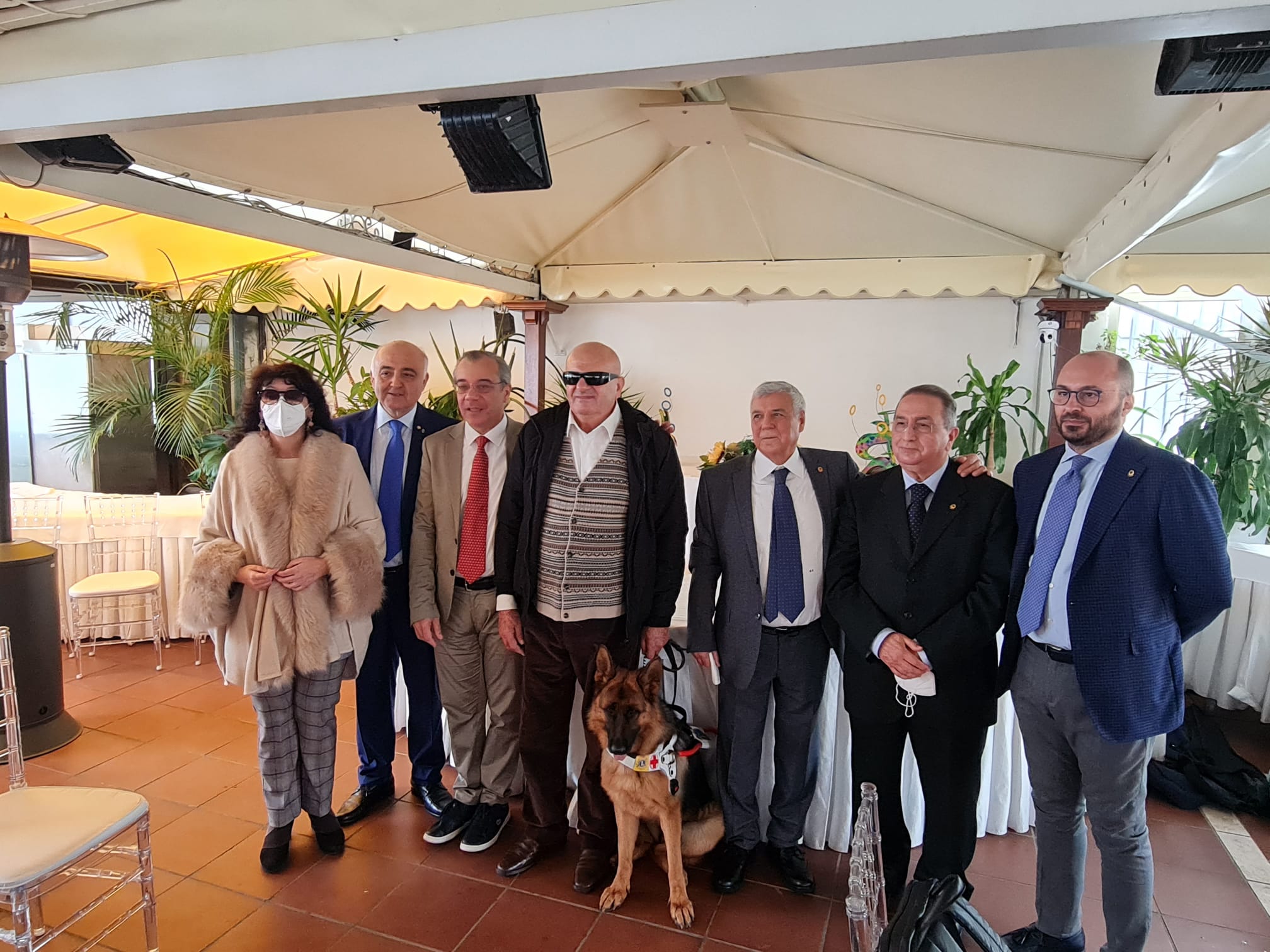 A Reggio Calabria arriva un cane guida dono dei Lions