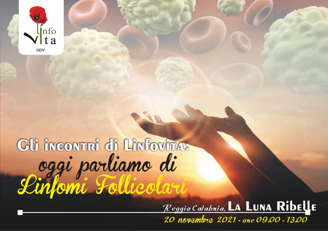 Reggio Calabria – Linfovita continua la sua attività, domani l’evento “Linfomi follicolari”