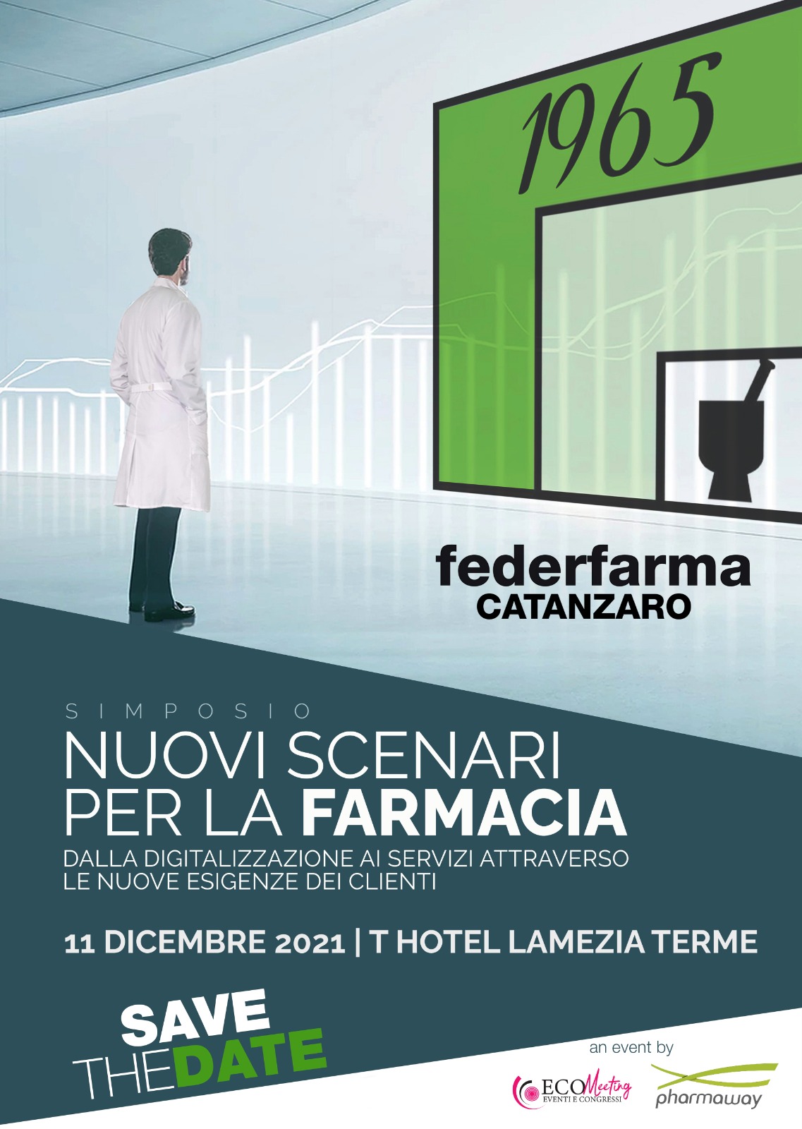Federfarma Catanzaro presenta il convegno “Nuovi scenari per la farmacia” dalla digitalizzazione ai servizi attraverso nuove esigenze dei clienti”