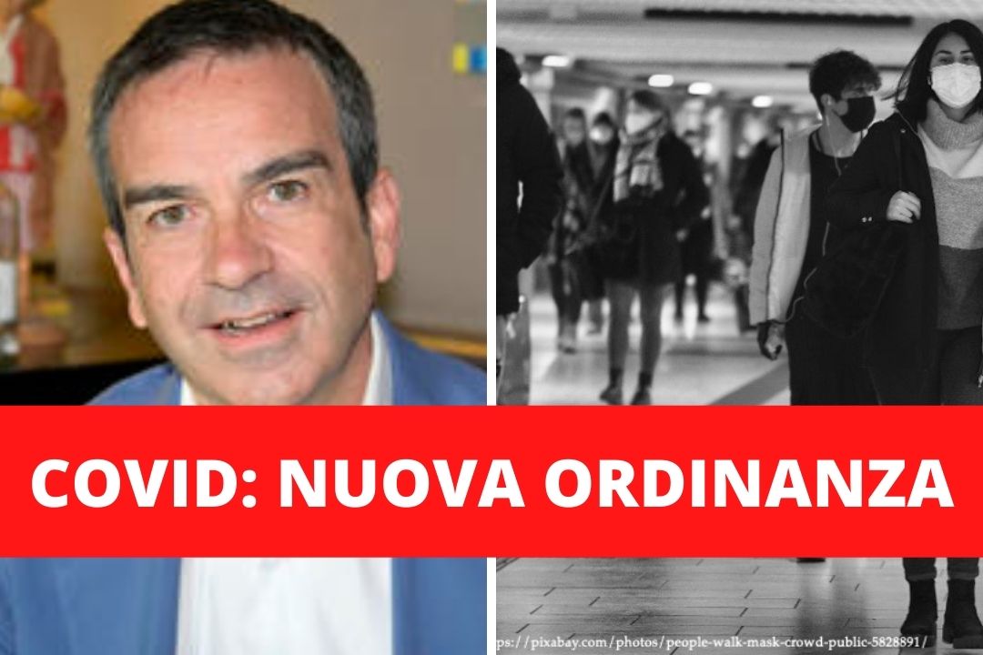Scatta l’obbligo di mascherina anche all’aperto in Calabria, Occhiuto: “I contagi salgono”
