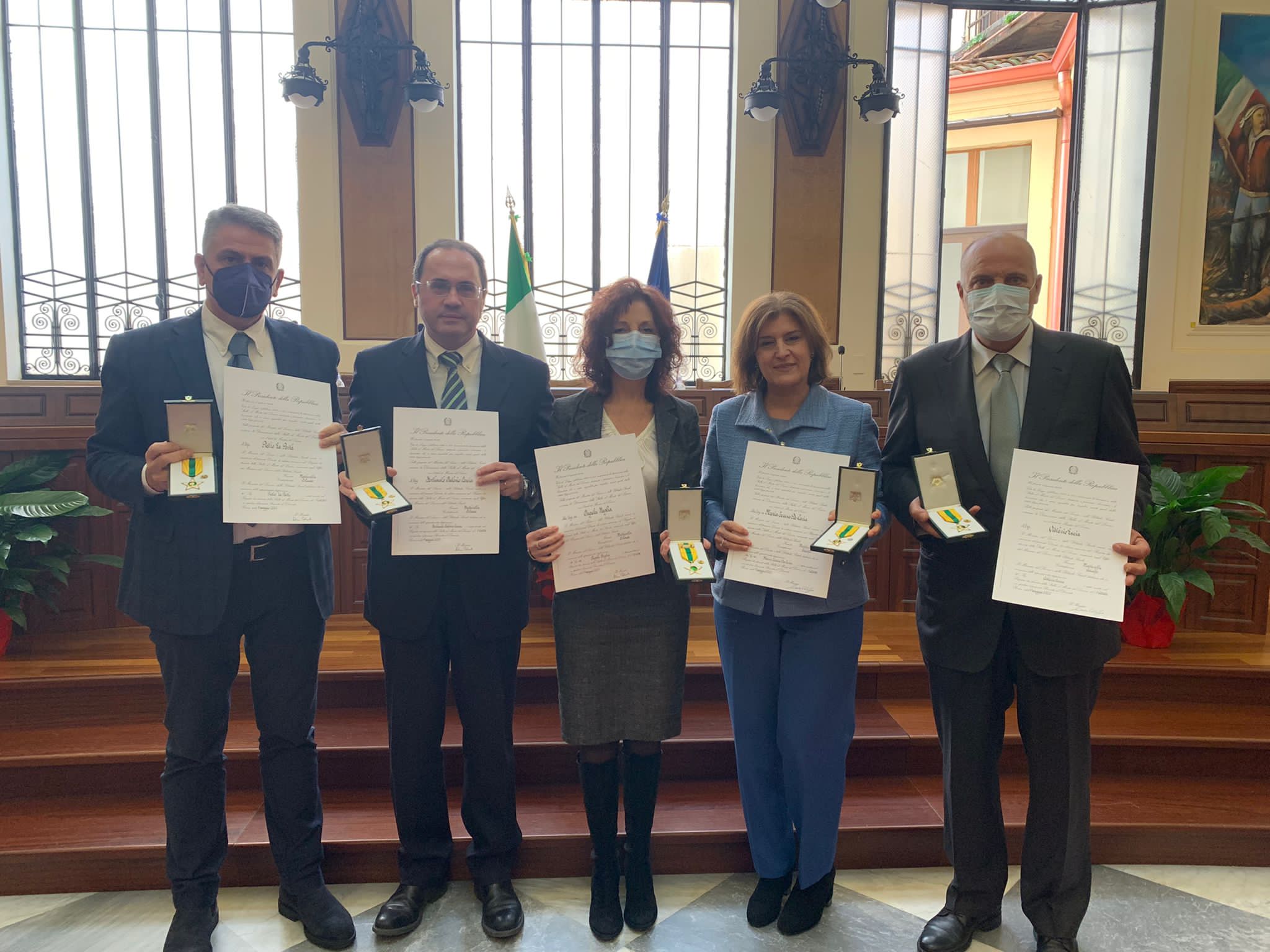 Cinque dipendenti Callipo nominati “Maestri del Lavoro”