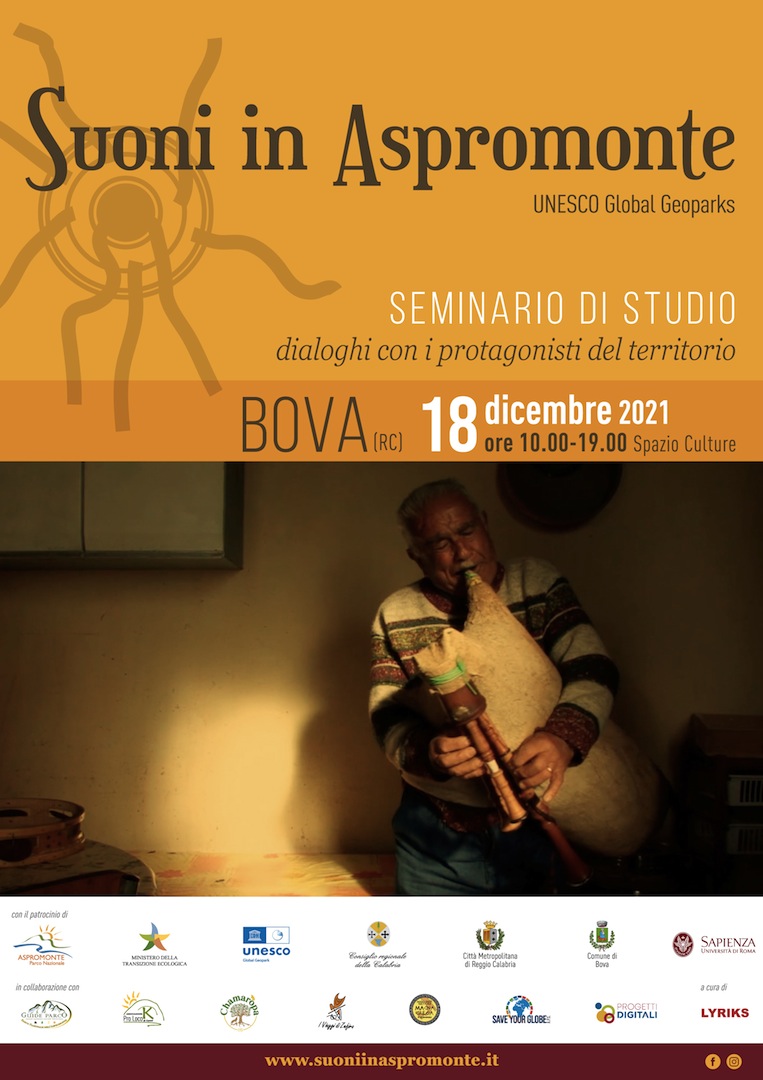L’Aspromonte si racconta al seminario di studio Suoni in Aspromonte UNESCO Global Geoparks 2021