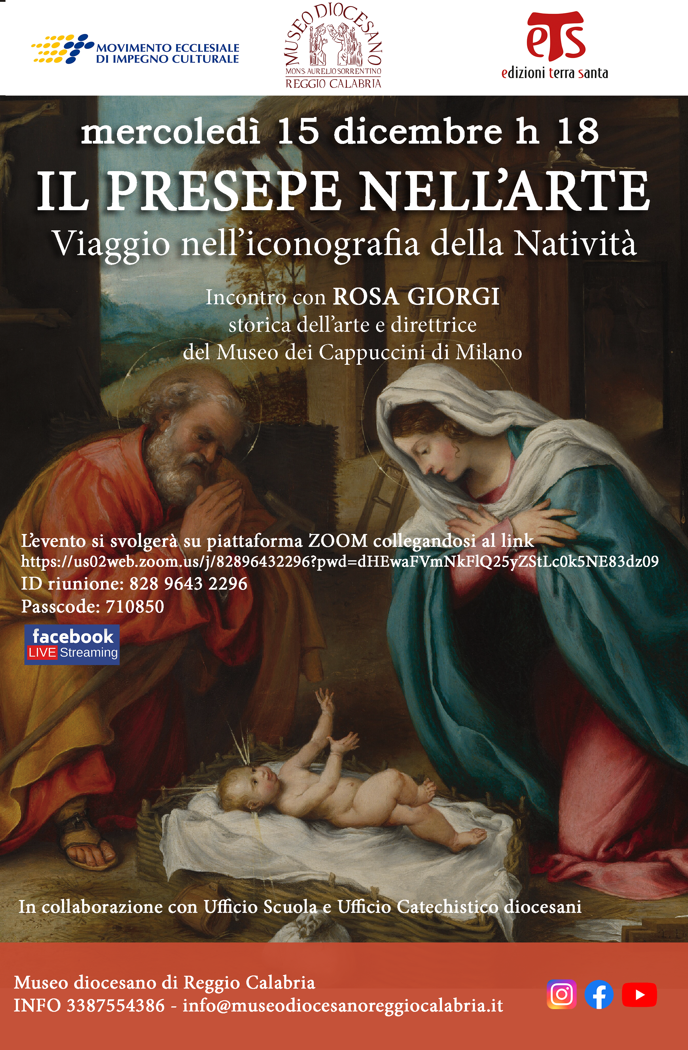 Reggio Calabria – Natale al Museo Diocesano: calendario eventi