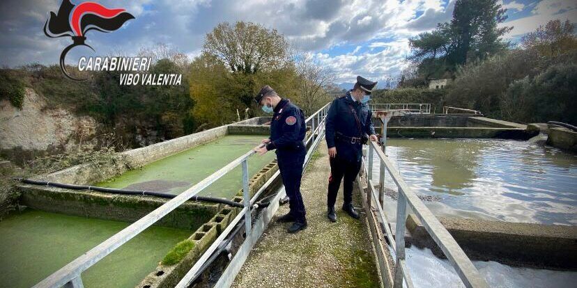 Bomba ecologica nel Vibonese, sequestrato un depuratore
