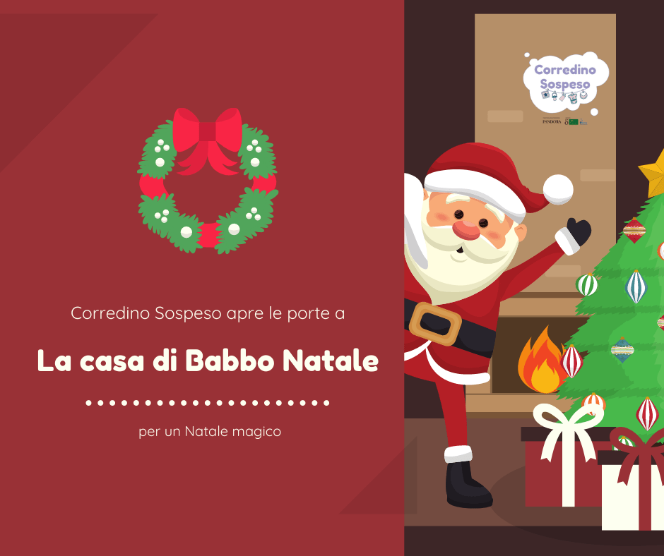 Reggio Calabria – Corredino Sospeso spalanca le porte della “Casa di Babbo Natale”