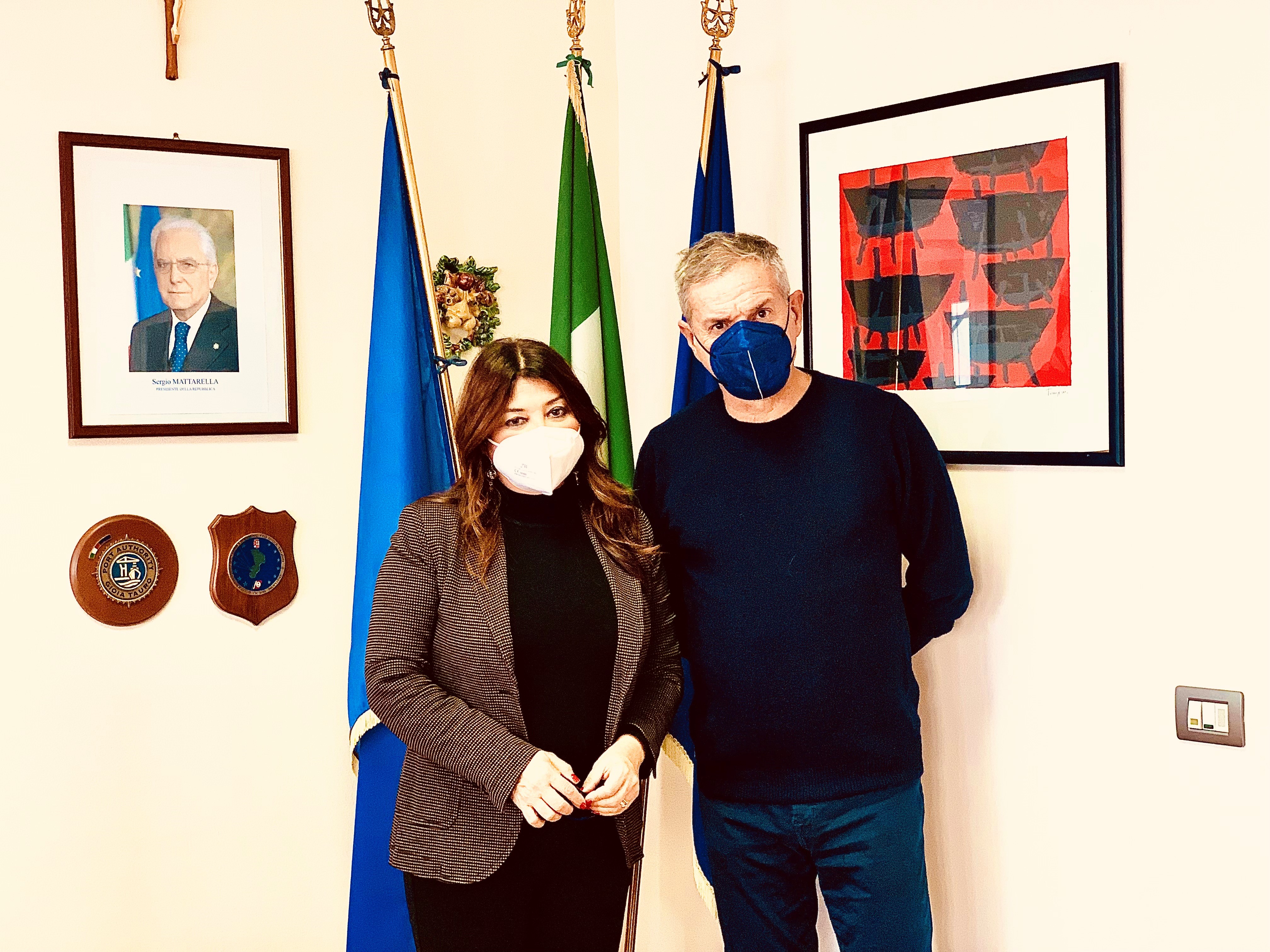 Sviluppo del porto di Corigliano Calabro nell’incontro tra il presidente Agostinelli e il consigliere regionale Straface