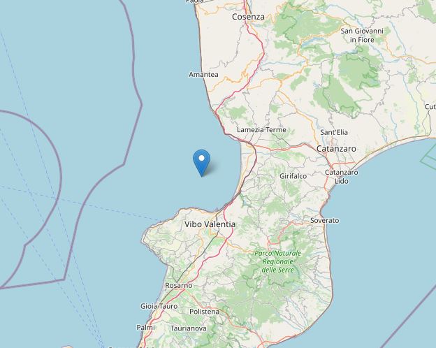 Terremoto in Calabria: avvertito nelle province di Vibo, Reggio e Catanzaro