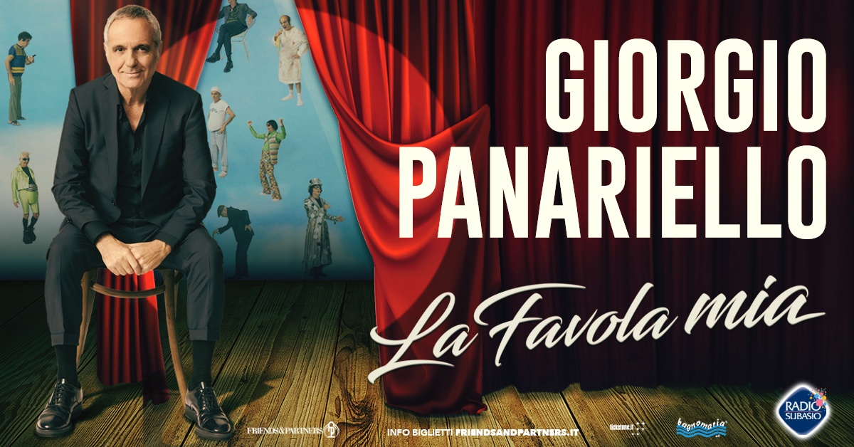 Il nuovo spettacolo di Giorgio Panariello al Teatro Gentile di Cittanova