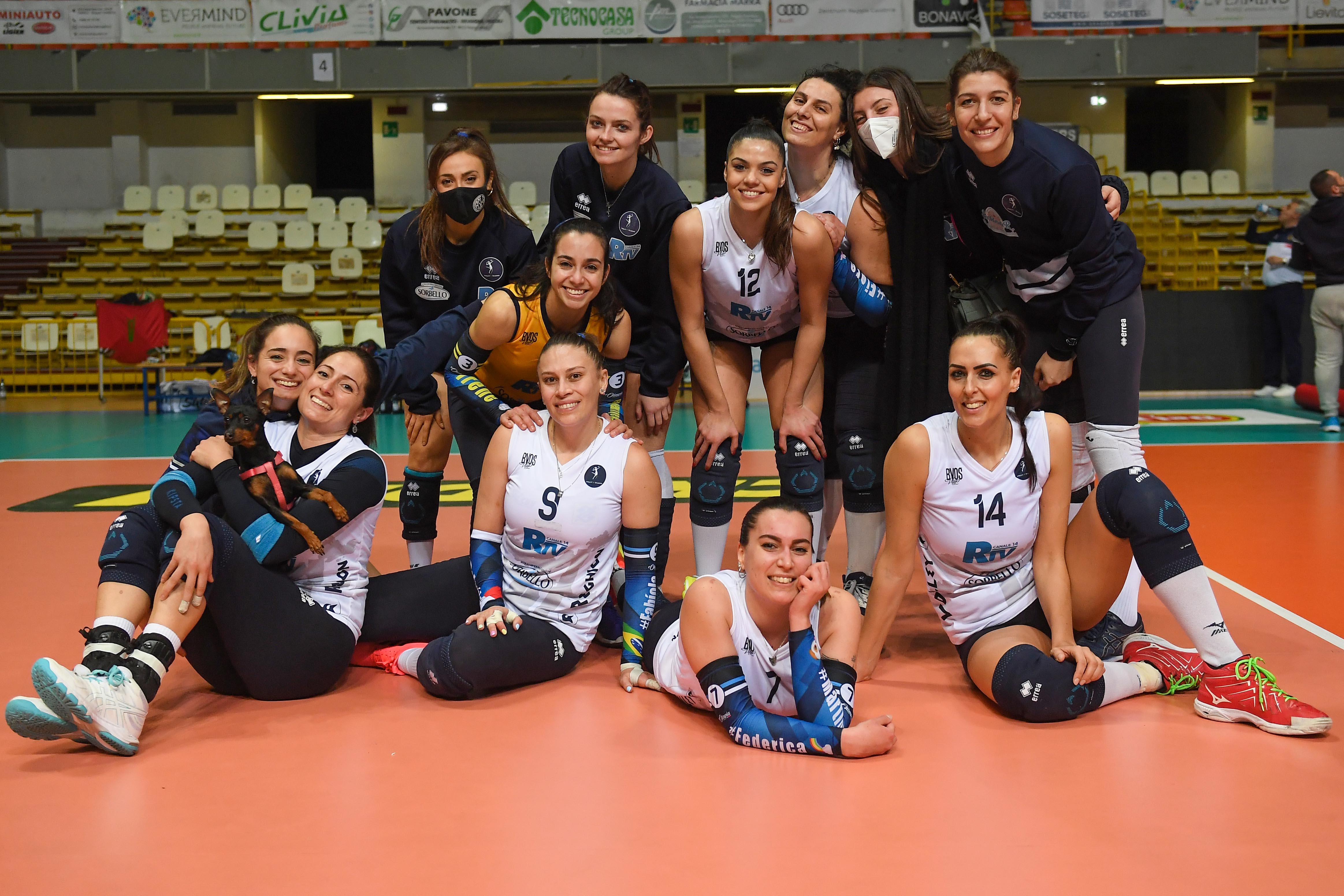 La Volley Reghion vince al tie-break contro Pontecagnano