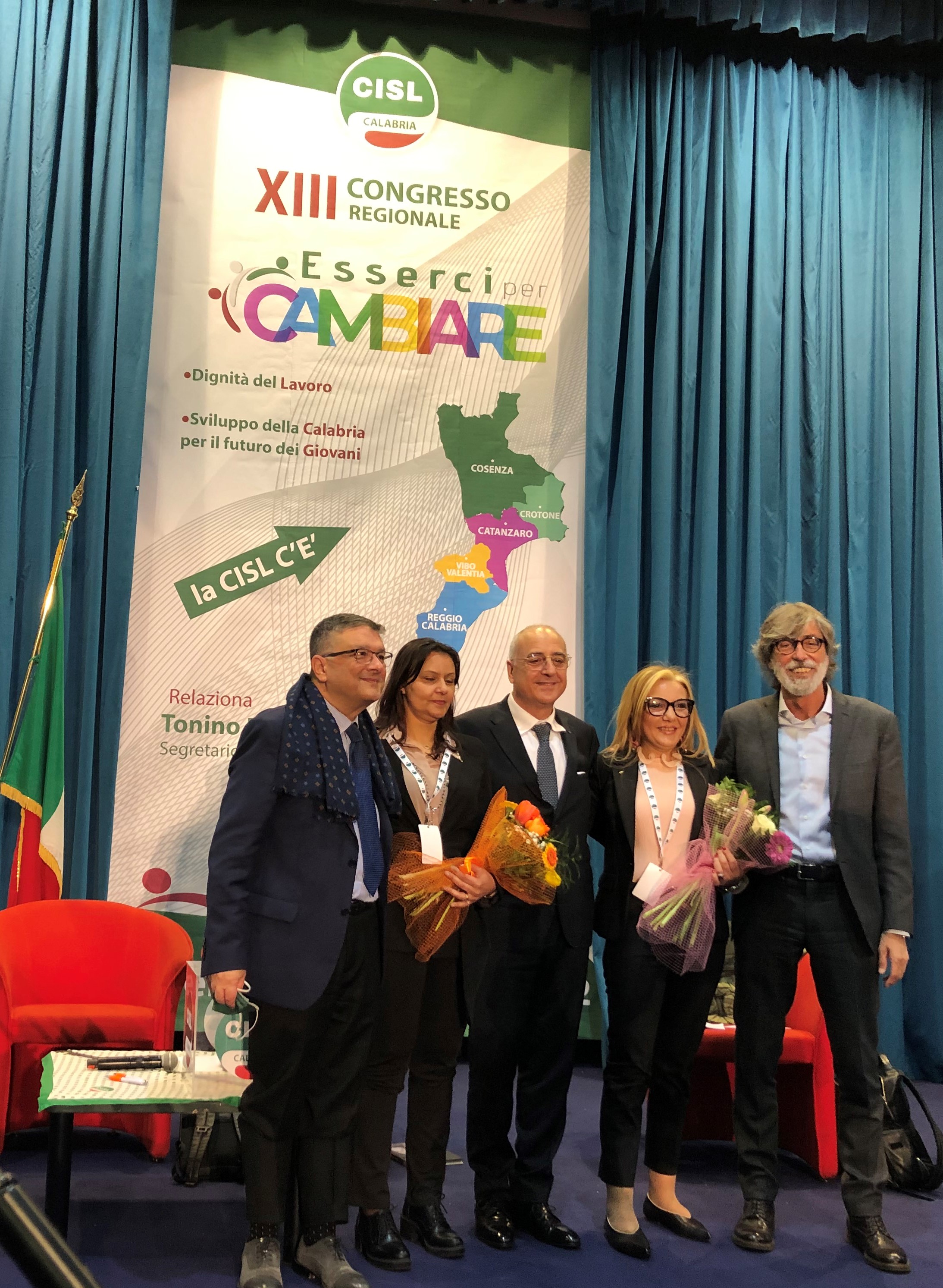 CISL Calabria: Tonino Russo confermato Segretario generale