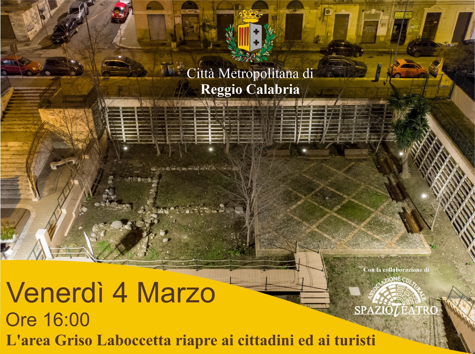 Reggio Calabria – L’area archeologica “Griso Laboccetta” riapre a cittadini e turisti