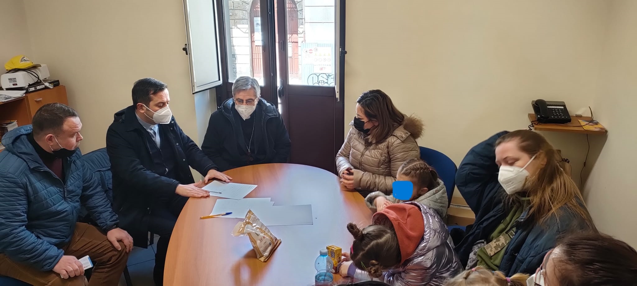 Guerra in Ucraina, a Lamezia Terme accolte le prime famiglie