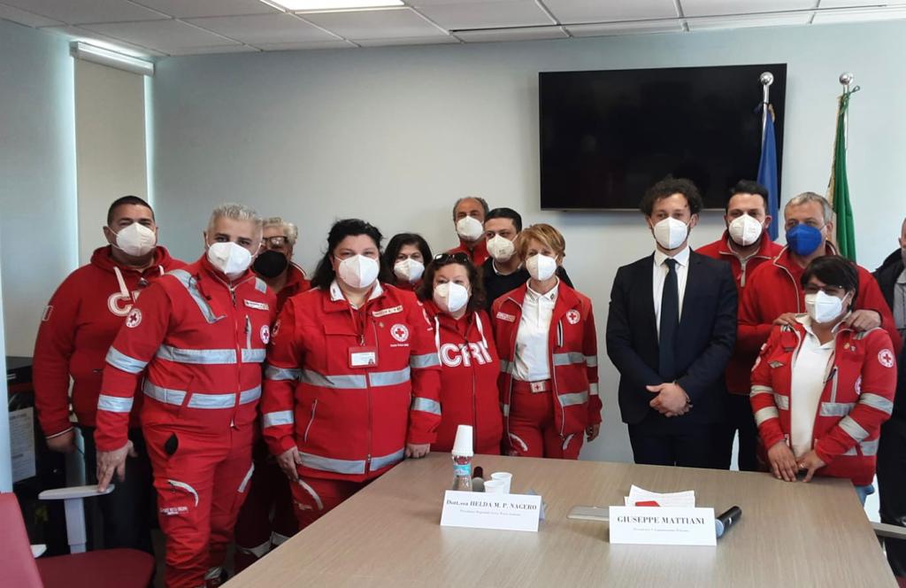 Regione e Croce Rossa siglano un protocollo d’intesa per snellire la gestione dei tamponi antigenici Covid-19