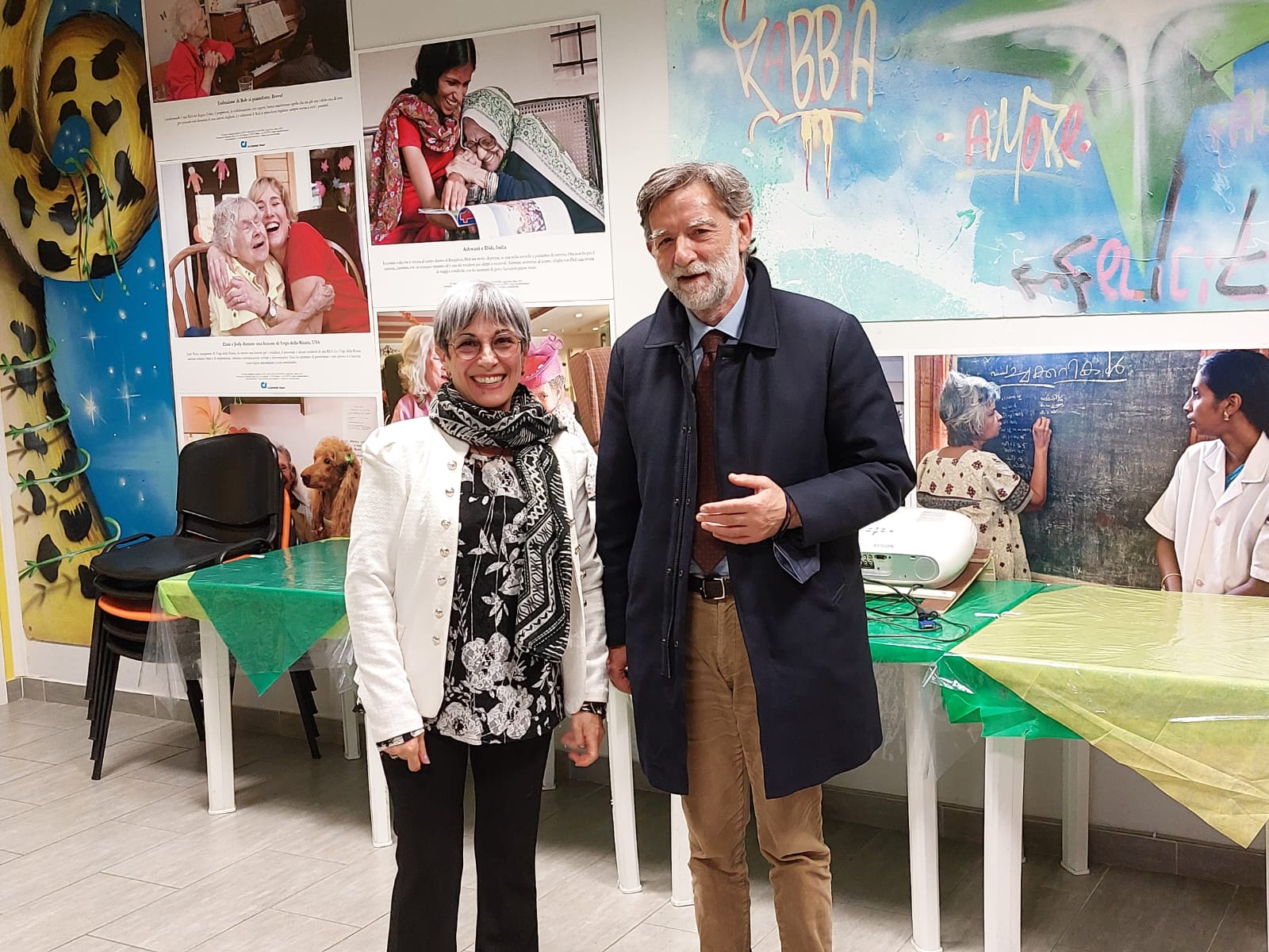Catanzaro – Politiche sociali, Donato visita il centro diurno per la cura della malattie neurodegenerative