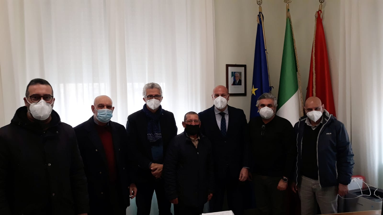 Crotone – Il sindaco ha incontrato la delegazione regionale e provinciale dell’Ente Nazionale Sordi